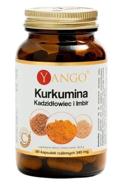 Yango YANGO Kurkumina Kadzidłowiec i Imbir (90 kaps.)