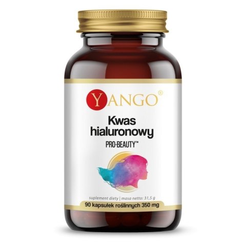 Yango YANGO Kwas Hialuronowy Pro-Beauty 350 mg (90 kaps.)