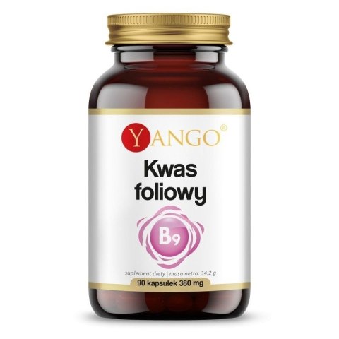 Yango YANGO Kwas foliowy 600 mcg (90 kaps.)