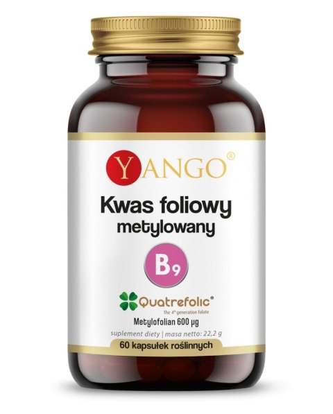 Yango YANGO Kwas foliowy metylowany (60 kaps.)