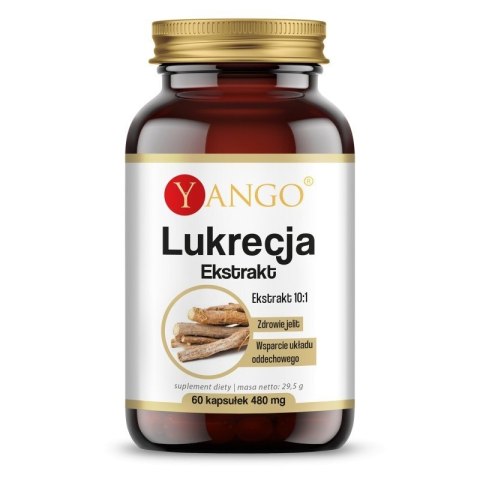 Yango YANGO Lukrecja - ekstrakt 10:1 (60 kaps.)