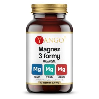 Yango YANGO Magnez 3 formy (90 kaps.)