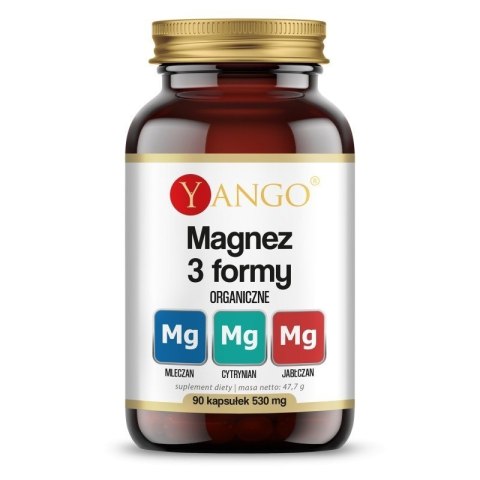 Yango YANGO Magnez 3 formy (90 kaps.)