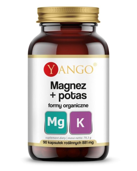 Yango YANGO Magnez + Potas (90 kaps.)