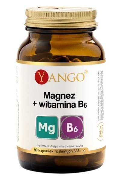 Yango YANGO Magnez + Witamina B6 (90 kaps.)