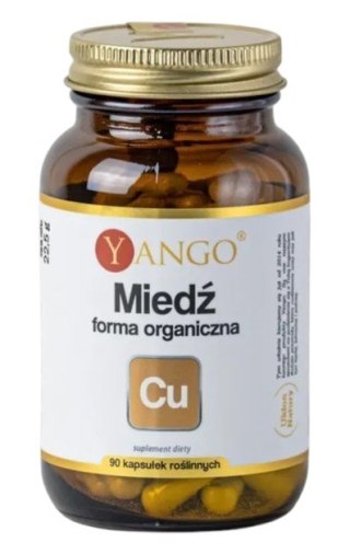 Yango YANGO Miedź - Forma organiczna (90 kaps.)