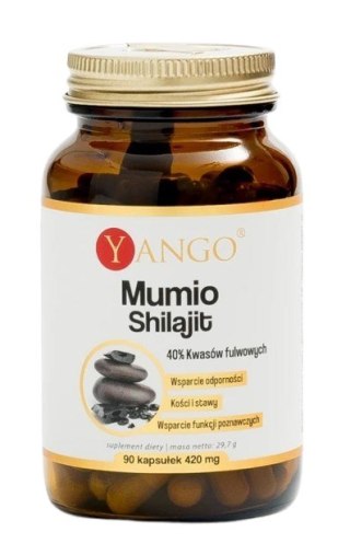 Yango YANGO Mumio - 40% kwasów fulwowych (90 kaps.)