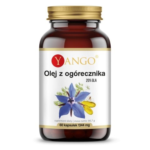 Yango YANGO Olej z Ogórecznika (60 kaps.)
