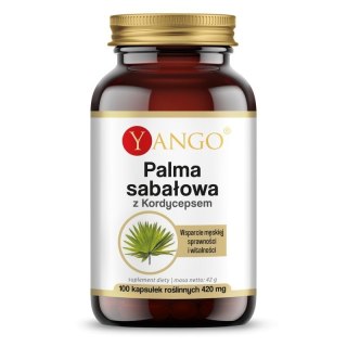 Yango YANGO Palma sabałowa z kordycepsem (100 kaps.)