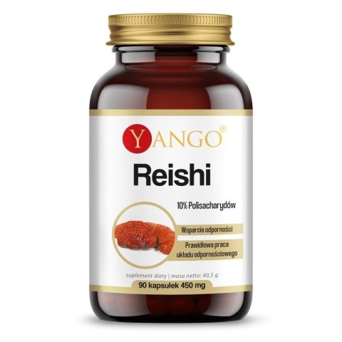 Yango YANGO Reishi - ekstrakt 10% polisacharydów (90 kaps.)
