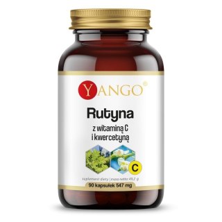 Yango YANGO Rutyna z witaminą C + kwercetyna (90 kaps.)