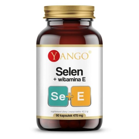 Yango YANGO Selen + naturalna witamina E (90 kaps.)