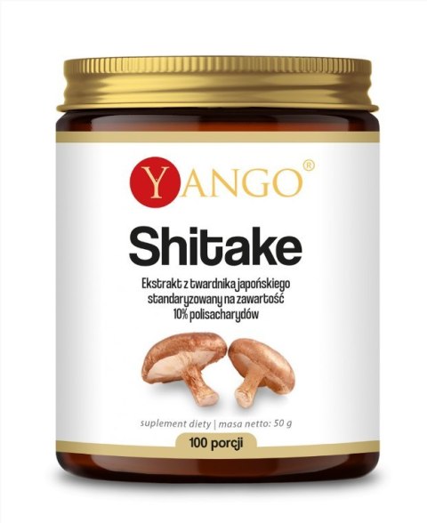 Yango YANGO Shitake - ekstrakt 10% polisacharydów (50 g)