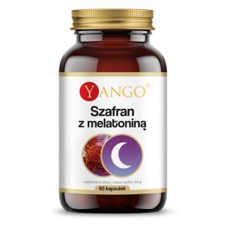 Yango YANGO Szafran z melatoniną (60 kaps.)