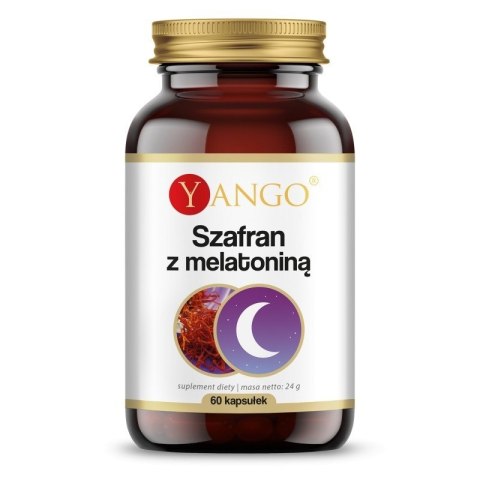 Yango YANGO Szafran z melatoniną (60 kaps.)