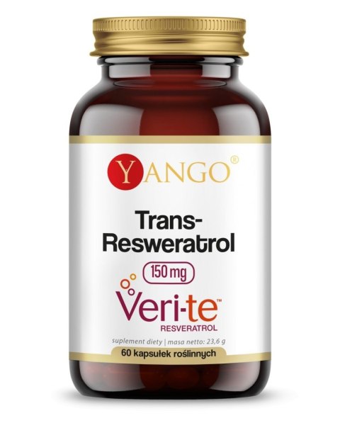 Yango YANGO Trans-Resweratrol Veri-te 150 mg (60 kaps.)