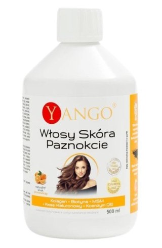 Yango YANGO Włosy, Skóra, Paznokcie - multiwitamina (500 ml)