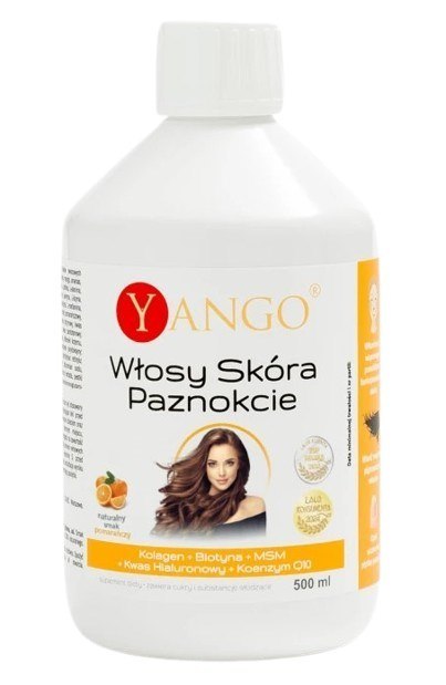 Yango YANGO Włosy, Skóra, Paznokcie - multiwitamina (500 ml)