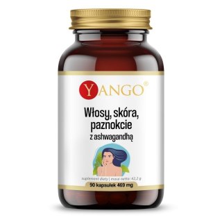 Yango YANGO Włosy, Skóra, Paznokcie z Ashwagandhą (90 kaps.)