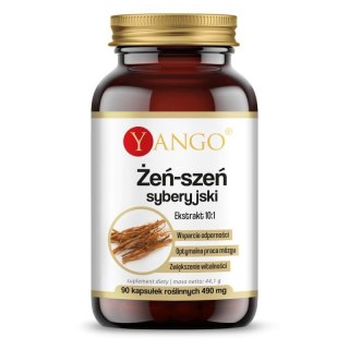 Yango YANGO Żeń-szeń syberyjski - ekstrakt 10:1 (90 kaps.)