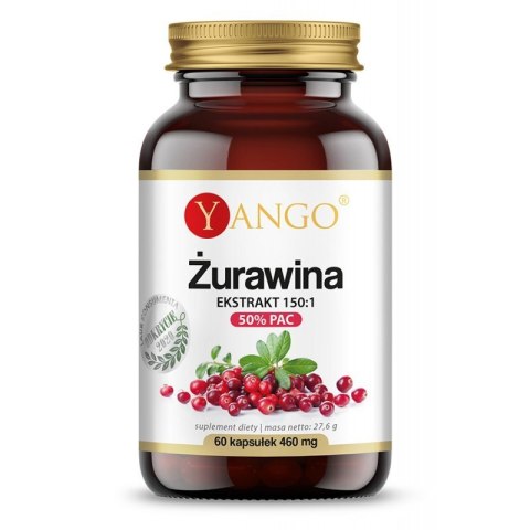 Yango YANGO Żurawina - 50% PAC (60 kaps.)