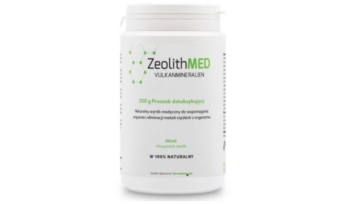 ZeolithMED ZEOLITHMED Zeolit Medyczny Naturalny Zeolit Klinoptylolit Detox (200 g)