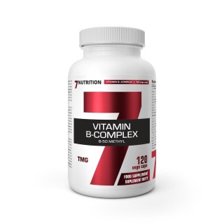 7Nutrition 7NUTRITION B-Complex B50 Methyl - Witaminy B Kompleks (120 kaps.)