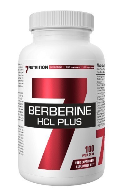 7Nutrition 7NUTRITION Berberine HCL Plus - Berberyna HCL Plus (100 kaps.)