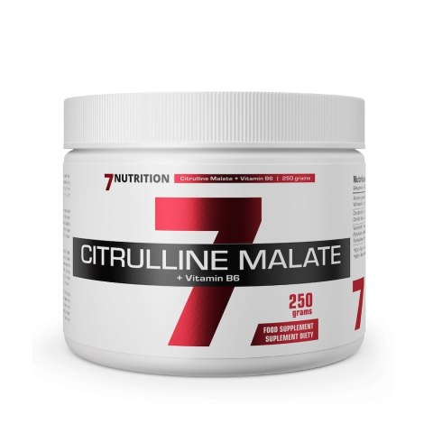 7Nutrition 7NUTRITION Citrulline Malate - Jabłczan Cytruliny (250 g)