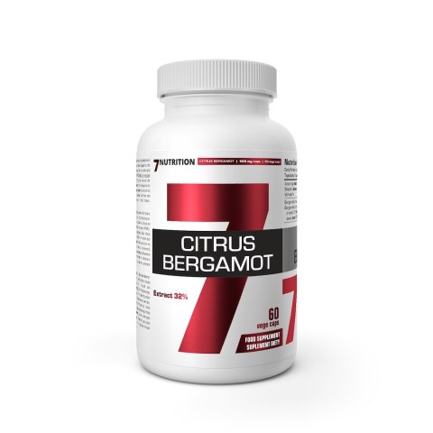 7Nutrition 7NUTRITION Citrus Bergamot - Ekstrakt z Bergamotki 500 mg (60 kaps.)
