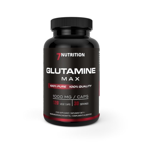 7Nutrition 7NUTRITION Glutamine Max 1000 mg (120 kaps.)