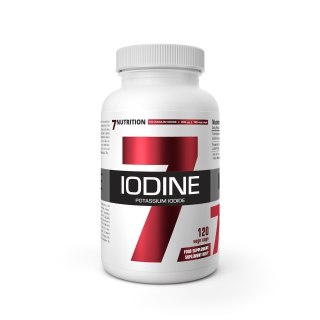 7Nutrition 7NUTRITION Iodine - Jod - Jodek potasu 200 mcg (120 kaps.)