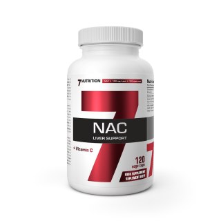 7Nutrition 7NUTRITION NAC + Vit C - N-acetylo L-cysteina + Witamina C (120 kaps.)