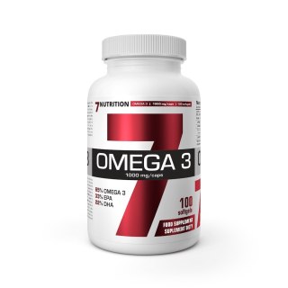 7Nutrition 7NUTRITION Omega-3 65% 1000 mg (100 kaps. miękkich)