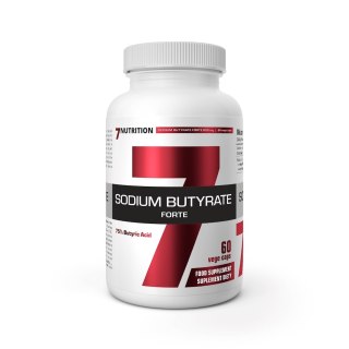 7Nutrition 7NUTRITION Sodium Butyrate Forte - Maślan sodu Forte 600 mg (60 kaps.)