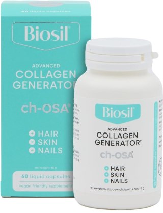 BioSil BIOSIL Advanced Collagen Generator - Zaawansowany generator kolagenu (60 kaps. płynnych)