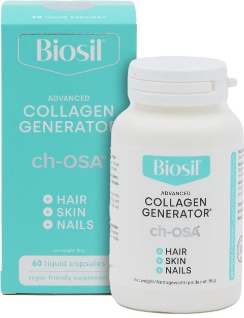 BioSil BIOSIL Advanced Collagen Generator - Zaawansowany generator kolagenu (60 kaps. płynnych)