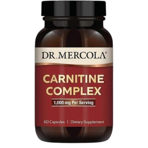 Dr. Mercola DR. MERCOLA Carnite Complex - Kompleks karnityny (60 kaps.)