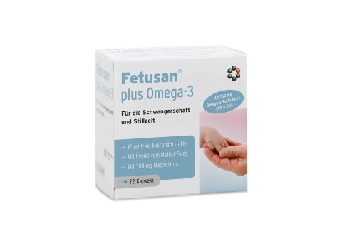 Intercell Pharma INTERCELL PHARMA Fetusan plus Omega-3 (72 kaps.)