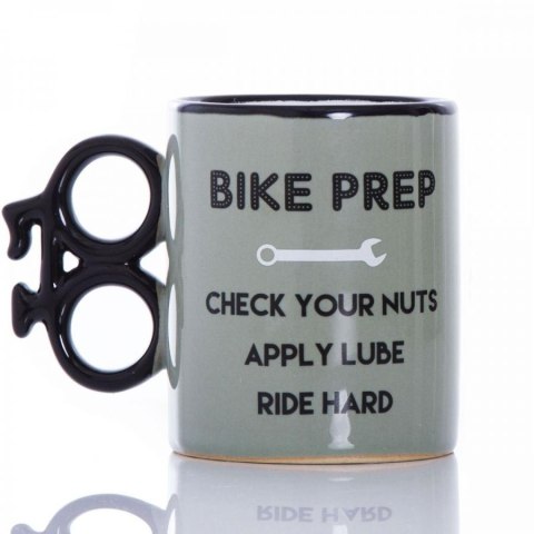 Kubek Rowerzysty "Bike Prep" z uchwytem w Kształcie Roweru