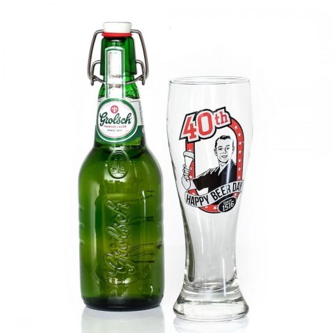 Kufel Pilsner na 40 urodziny