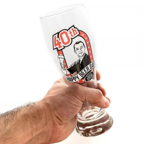 Kufel Pilsner na 40 urodziny