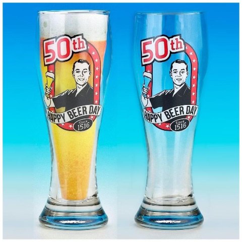 Kufel Pilsner na 50 urodziny