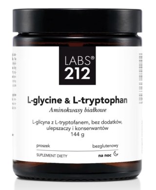 Labs212 LABS212 L-glicyna z tryptofanem w proszku (144 g)