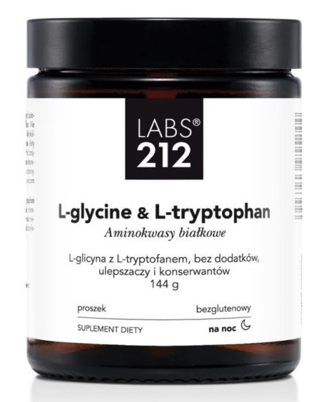 Labs212 LABS212 L-glicyna z tryptofanem w proszku (144 g)