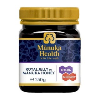 Manuka Health MANUKA HEALTH Miód Nektarowy Manuka MGO™ 400+ z mleczkiem pszczelim (250 g)