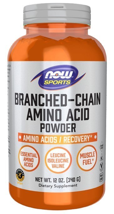 NOW Foods NOW FOODS Branched Chain Amino Acid Powder - BCAA Sport smak naturalny (340 g)