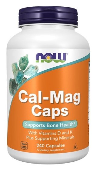 NOW Foods NOW FOODS Cal-Mag Caps (240 kaps.)