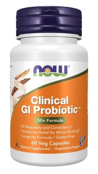 NOW Foods NOW FOODS Clinical GI Probiotic (60 kaps.)
