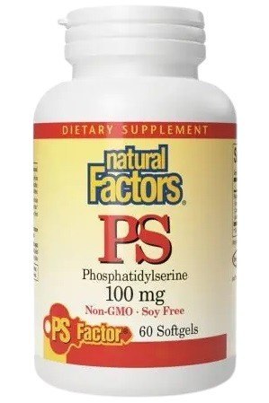 Natural Factors NATURAL FACTORS PS Phosphatidylserine - Fosfatydylseryna (60 kaps.)